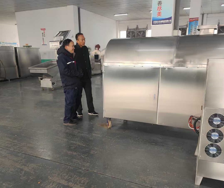 花生果電磁炒貨機(jī)