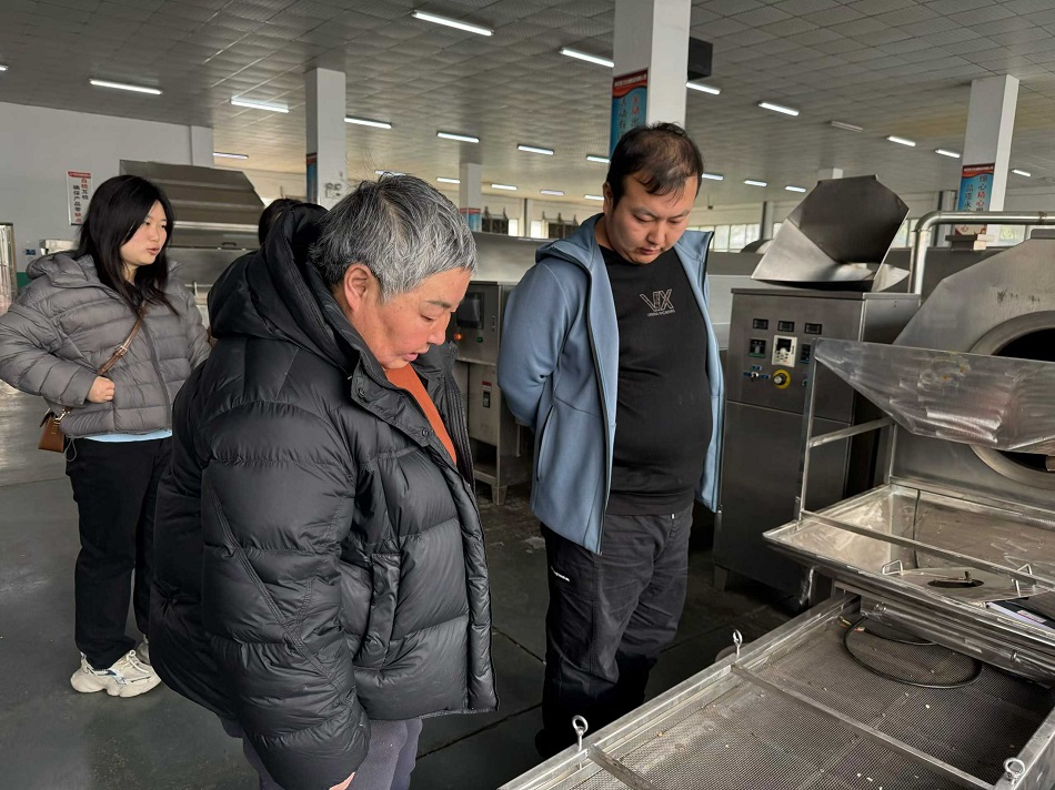 電磁流水線炒貨機